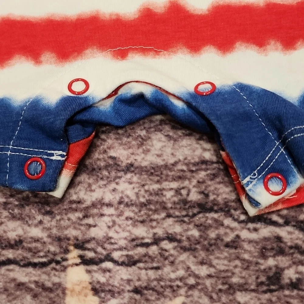 Red White and Blue one piece - Picture 2 of 4